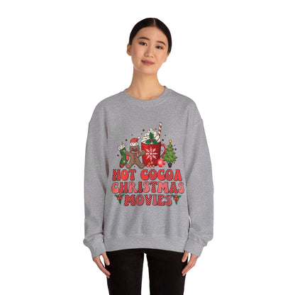 Hot Cocoa Christmas Movies - Crewneck Sweatshirt