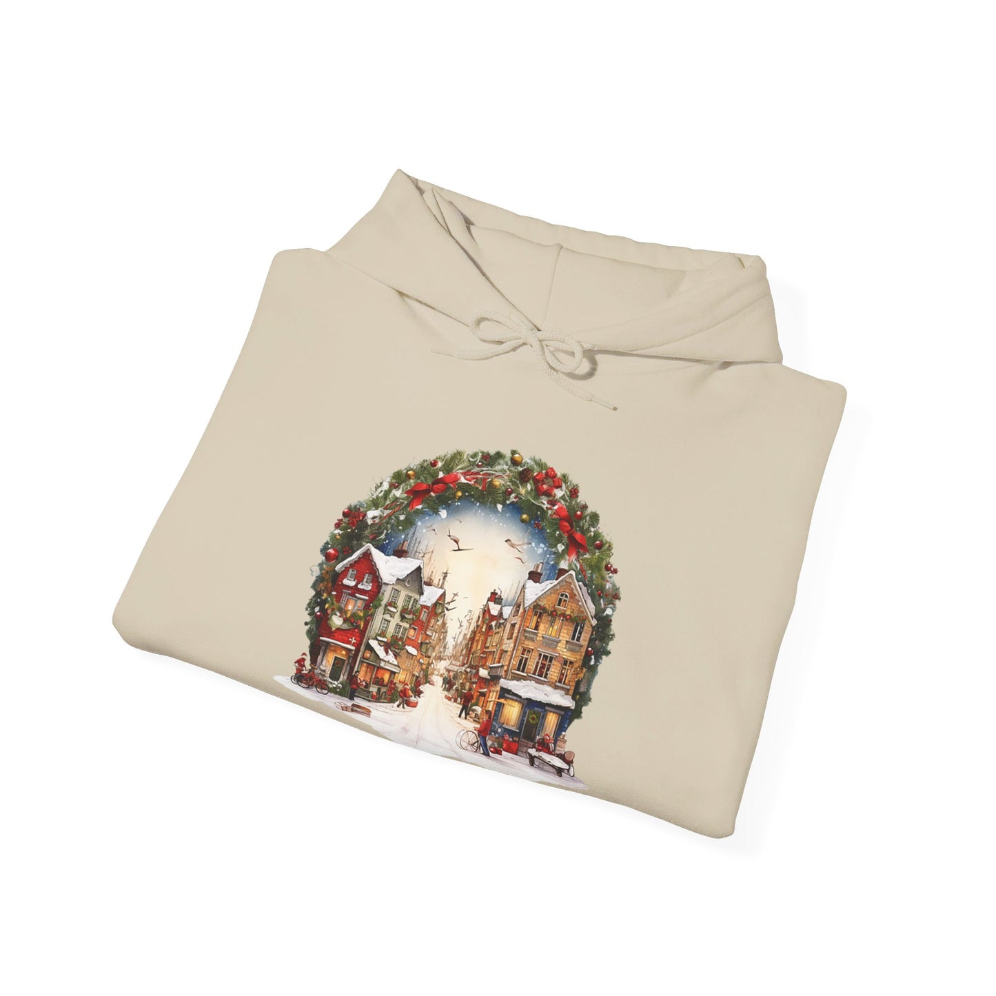 Magical Christmas Village Day - Hooded Sweatshirt