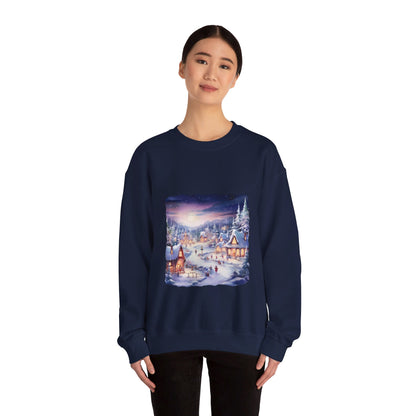 Snowy Christmas Village 3 - Sweatshirt