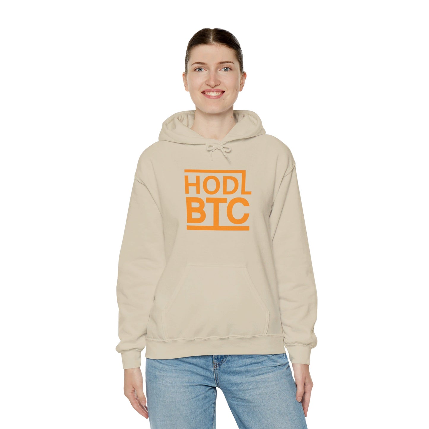 HODL BTC, Embrace the Future - Hooded Sweatshirt