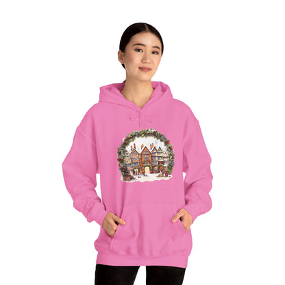 Daytime Village Magic- Hooded Sweatshirt