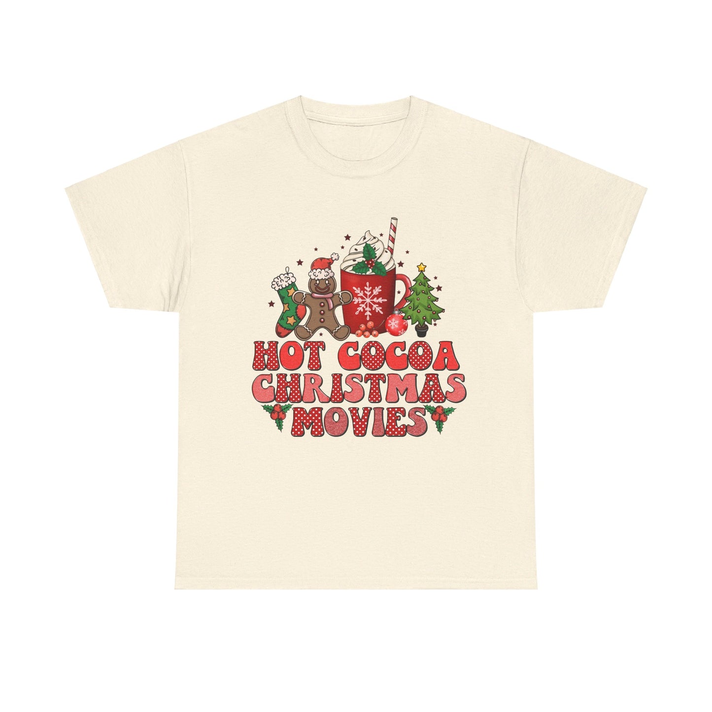 Hot Cocoa Christmas Movies T-Shirt