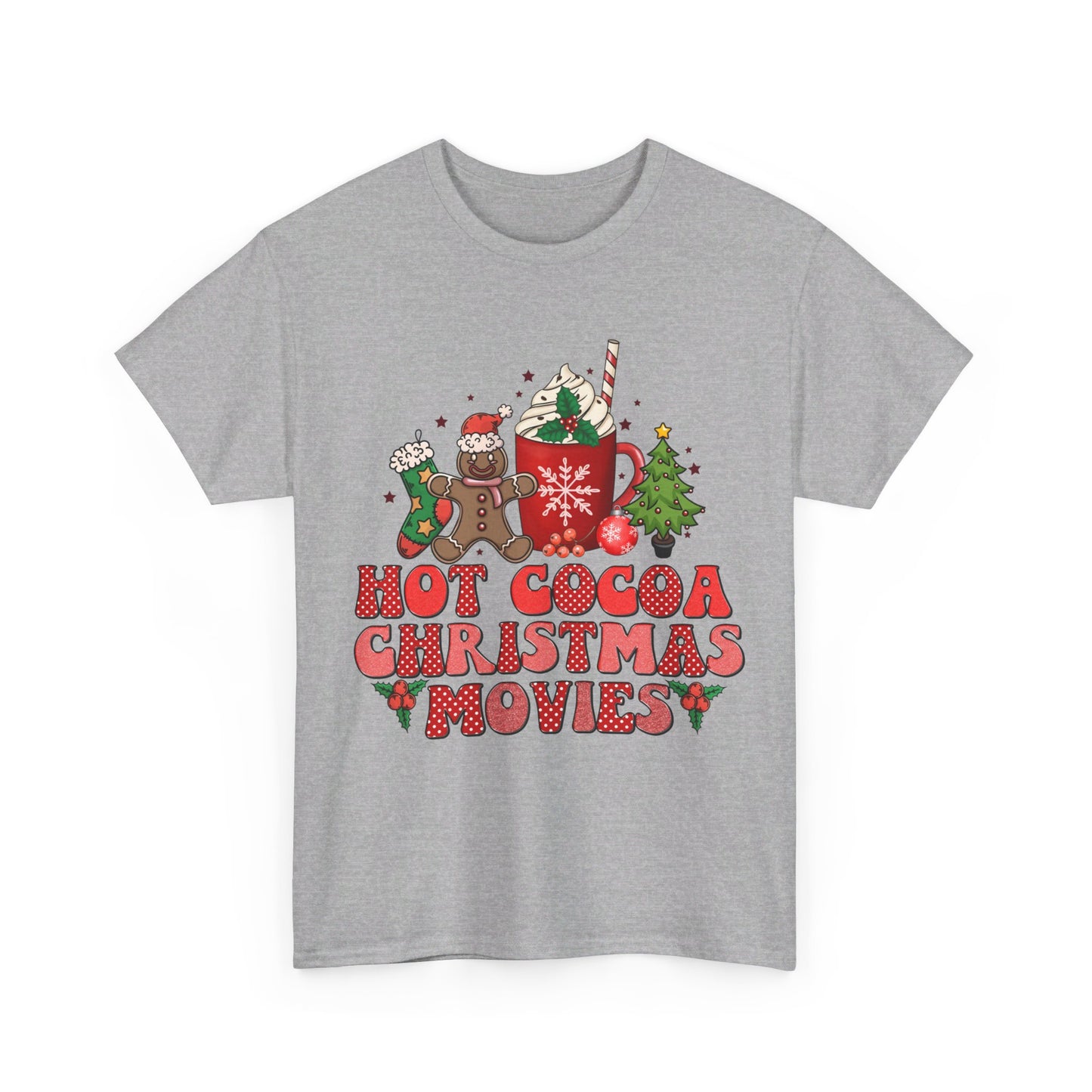 Hot Cocoa Christmas Movies T-Shirt