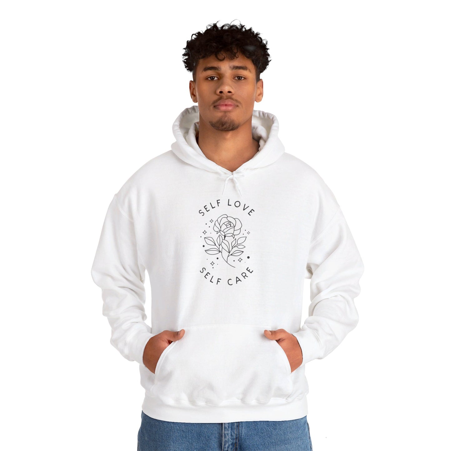 Self Love, Self Care - Hooded Sweatshirt