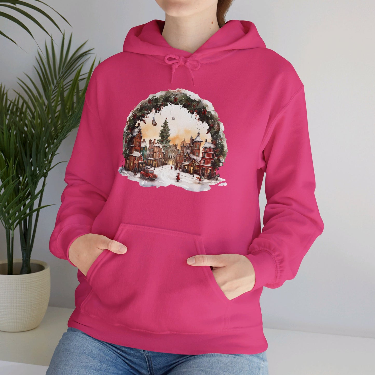 Christmas Village Charm - Hooded Sweatshirt