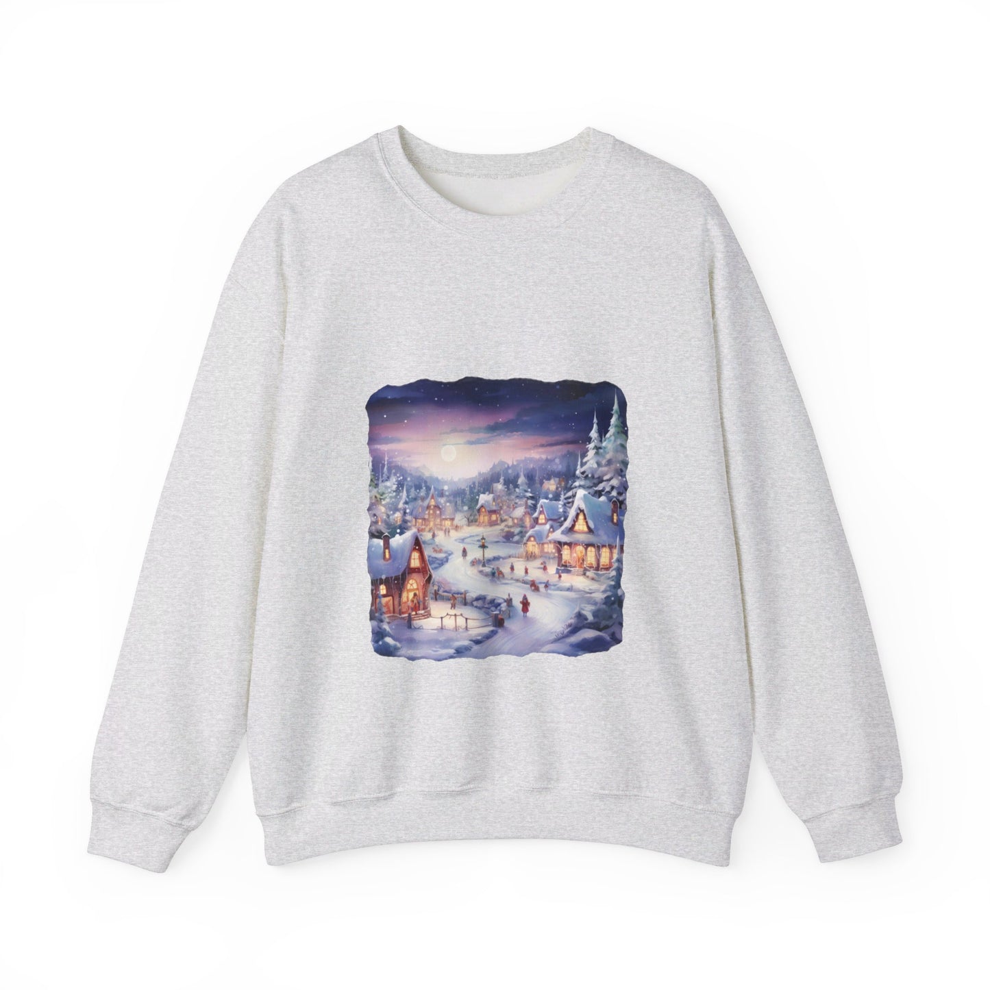 Snowy Christmas Village 3 - Sweatshirt