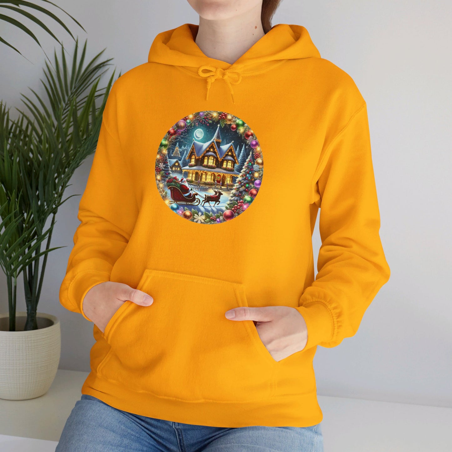 Christmas Hut - Hooded Sweatshirt