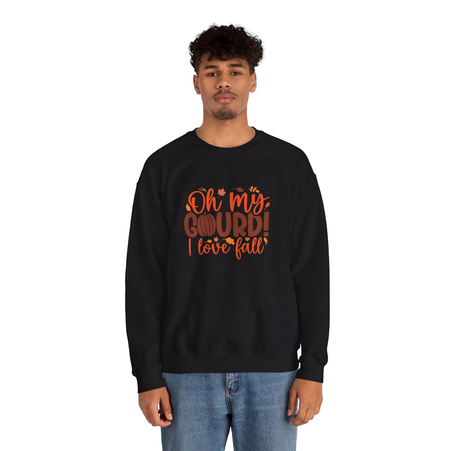 Oh My Gourd I Love Fall - Crewneck Sweatshirt