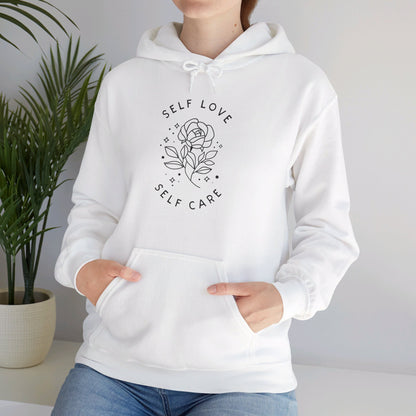 Self Love, Self Care - Hooded Sweatshirt