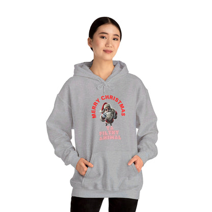 Merry Christmas - Ya Filthy Animal Unisex Heavy Blend™ Hooded Sweatshirt