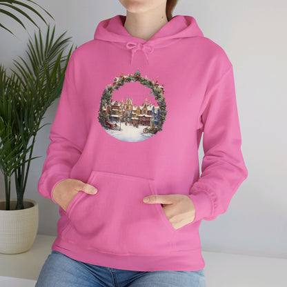 Village Festive Magic - Hooded Sweatshirt