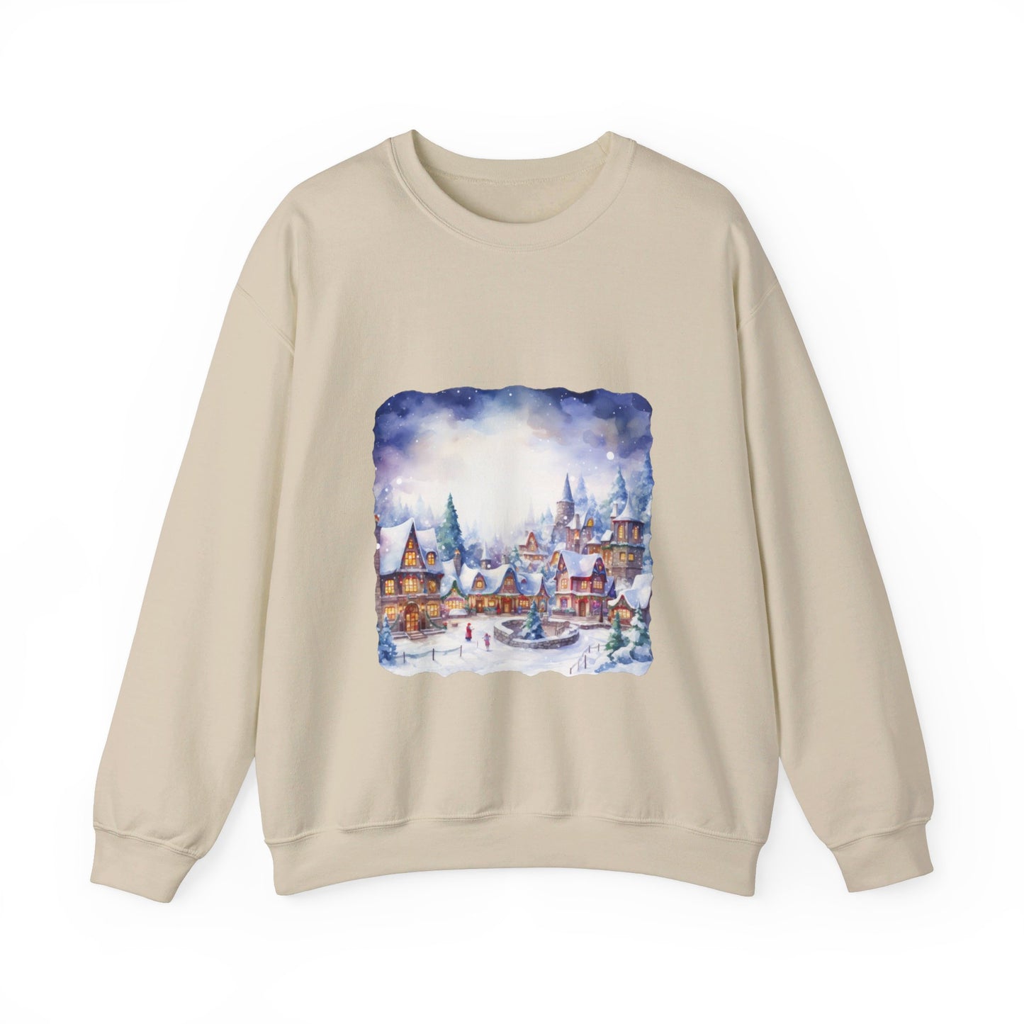 Snowy Christmas Village 5 - Sweatshirt