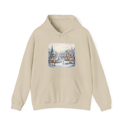 Snowy Christmas Village 2 - Hooded Sweatshirt