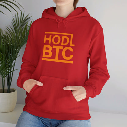 HODL BTC, Embrace the Future - Hooded Sweatshirt