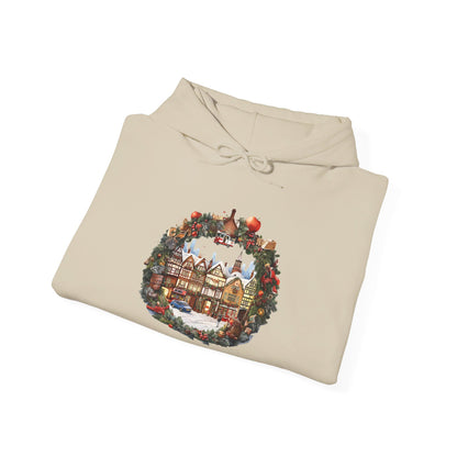 Holiday Village Magic - Hooded Sweatshirt