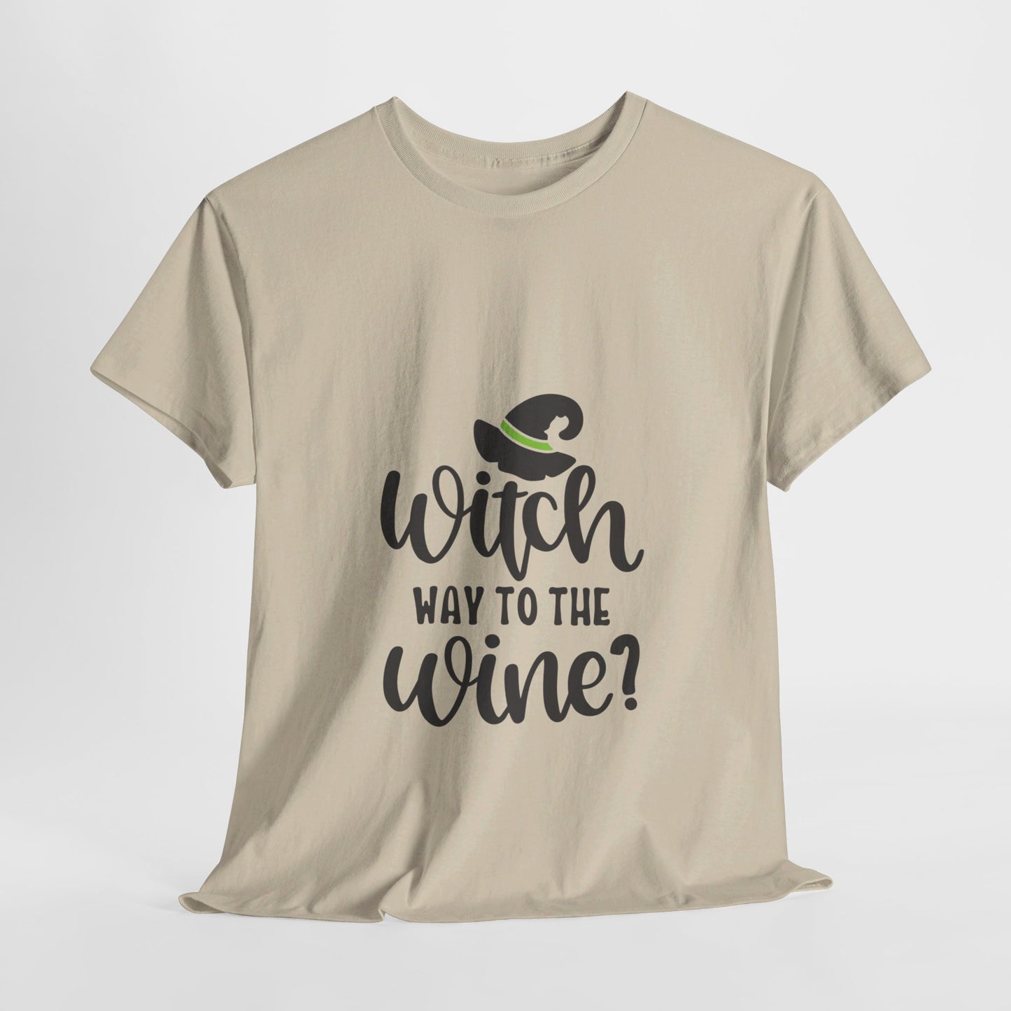 Witch way to the wine-T-Shirt