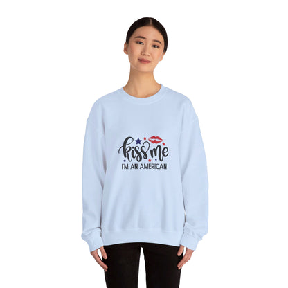 Kiss Me I'm An American - Sweatshirt