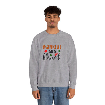 Thankful And Blessed - Crewneck Sweatshirt