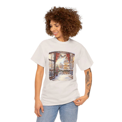 Christmas City To The Window  - T-Shirt