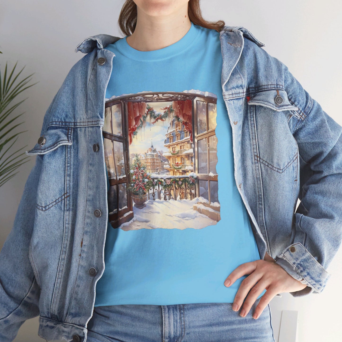 Christmas City To The Window  - T-Shirt