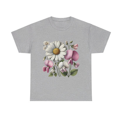 April Flowers - Birth Month - T-Shirt