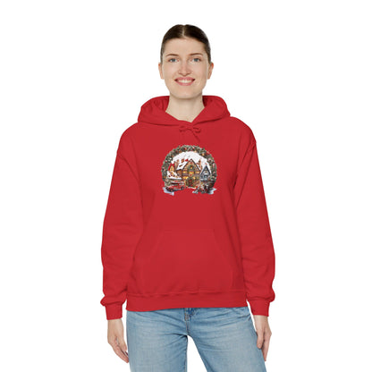 Christmas Village Bliss - Hooded Sweatshirt