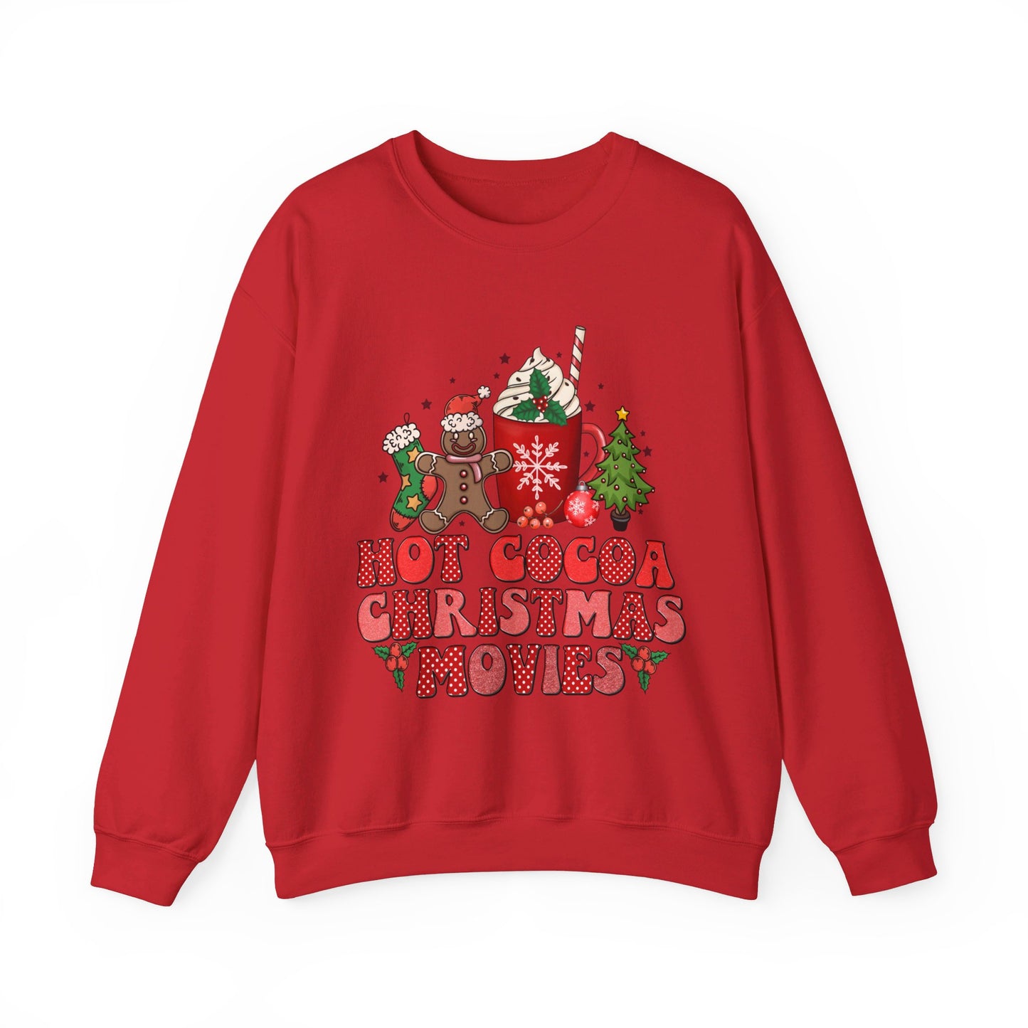 Hot Cocoa Christmas Movies - Crewneck Sweatshirt