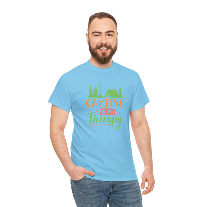 Camping Is My Therapy - T-Shirt