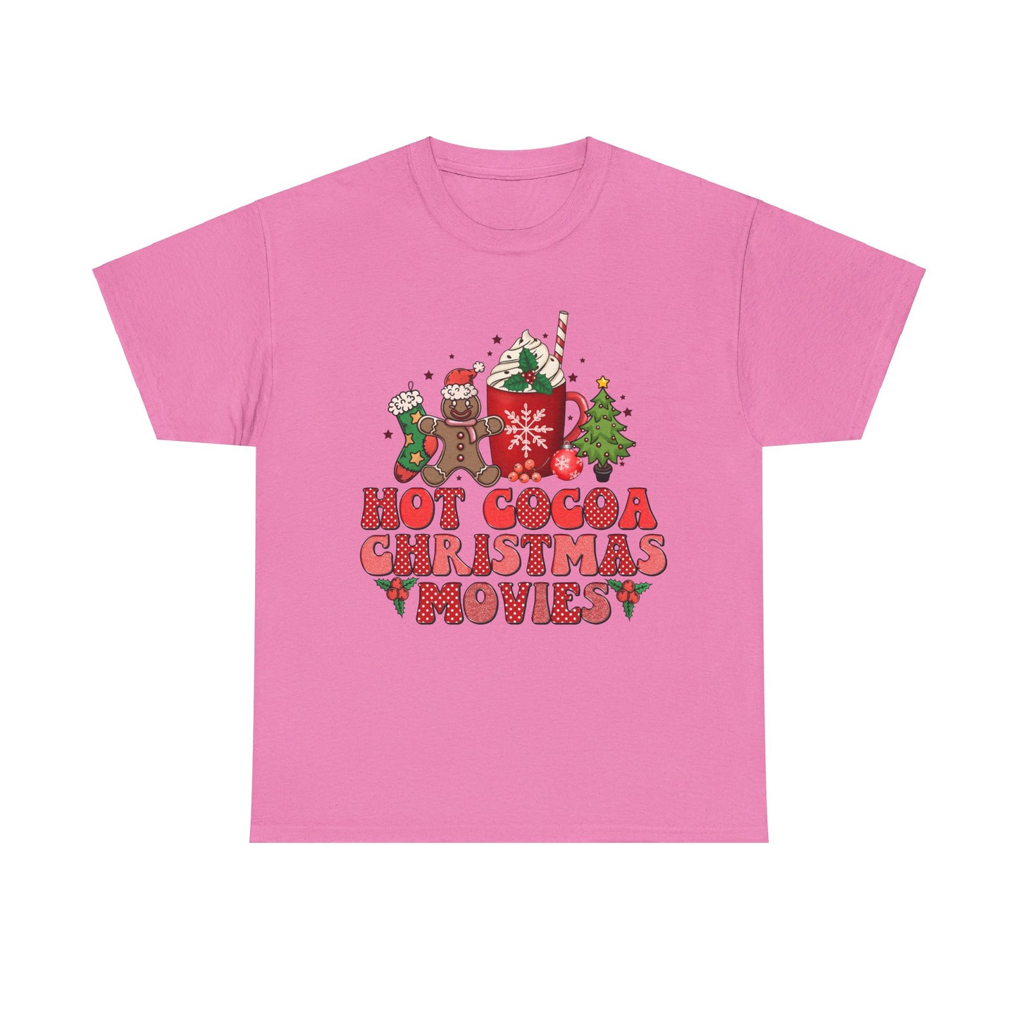 Hot Cocoa Christmas Movies T-Shirt