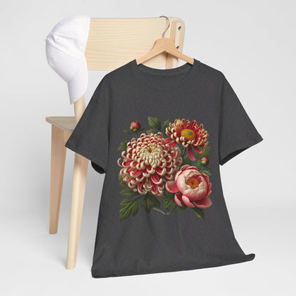 November Flowers - Birth Month - T-Shirt