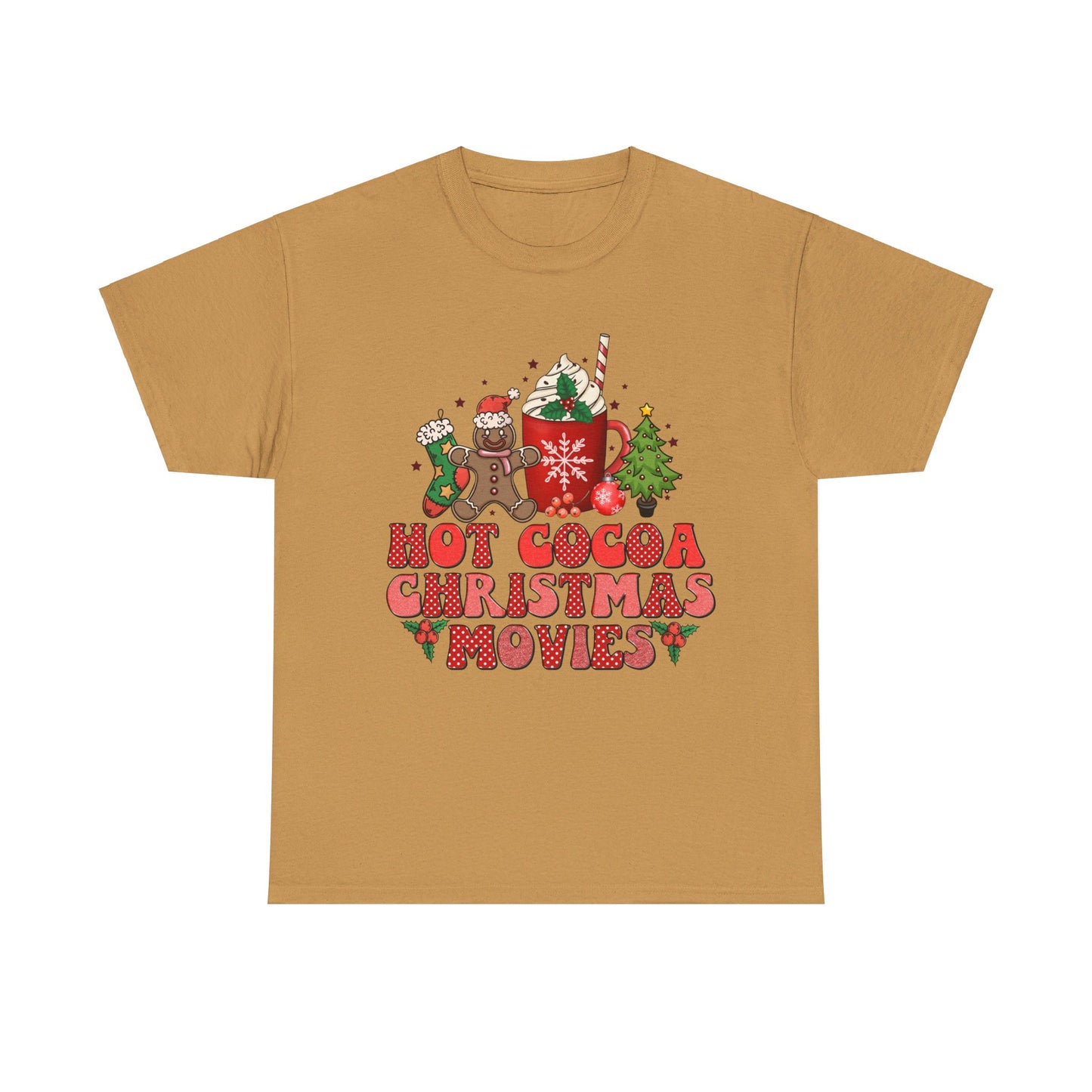 Hot Cocoa Christmas Movies T-Shirt