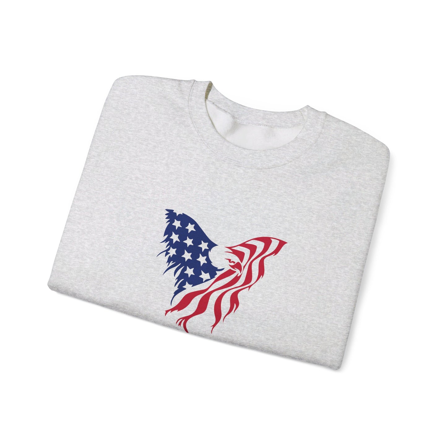 4th Of July Eagle - Crewneck Sweatshirt