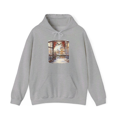 Christmas City To The Window - Hooded Sweatshirt