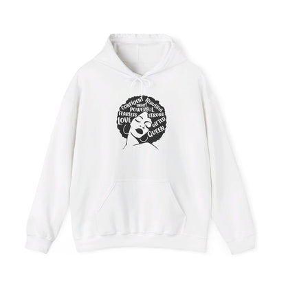 Afro Lady Inspirational - Hooded Sweatshirt