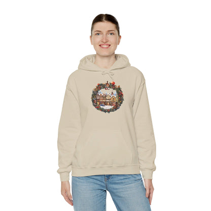 Holiday Village Magic - Hooded Sweatshirt