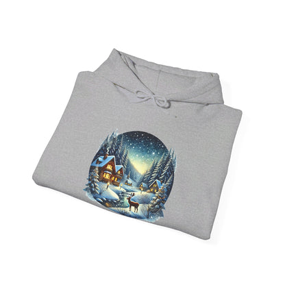 Reindeer Fueled Magic - Hooded Sweatshirt