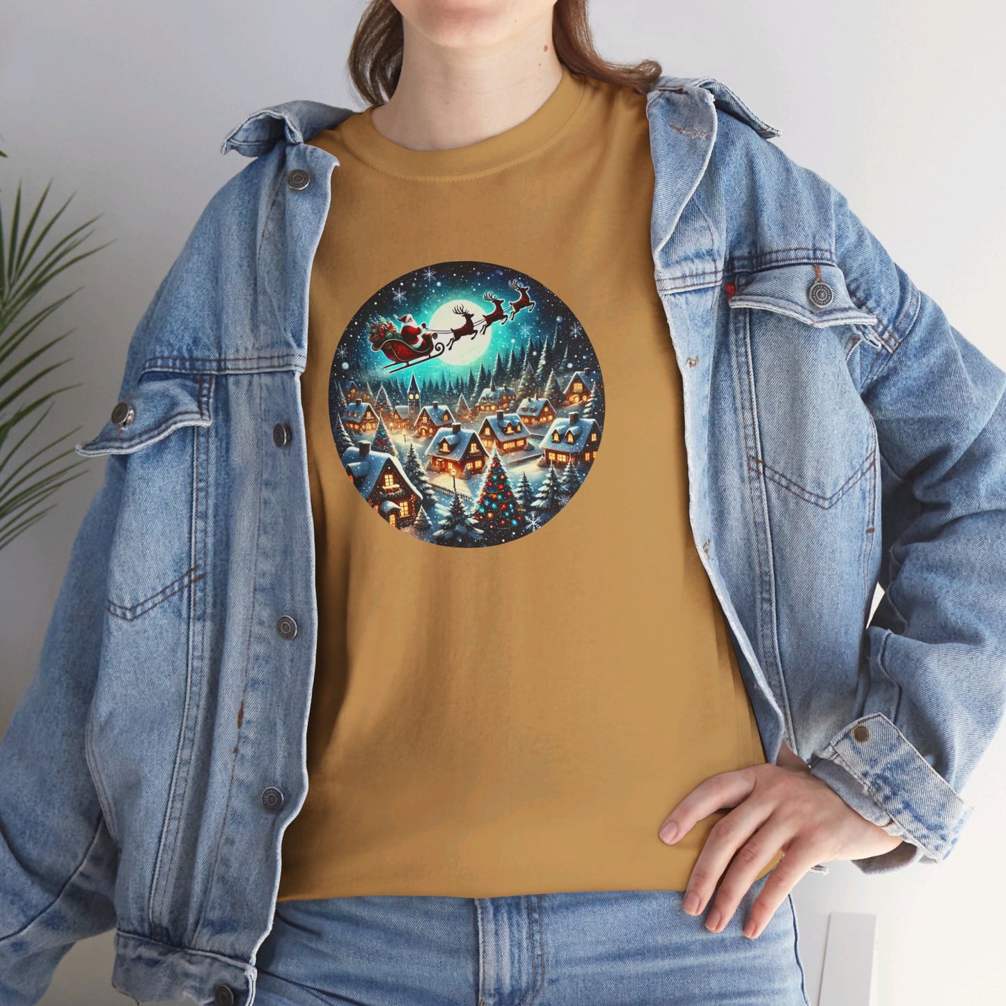 Christmas Nightscape Adventure - T-Shirt