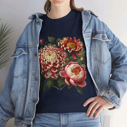 November Flowers - Birth Month - T-Shirt