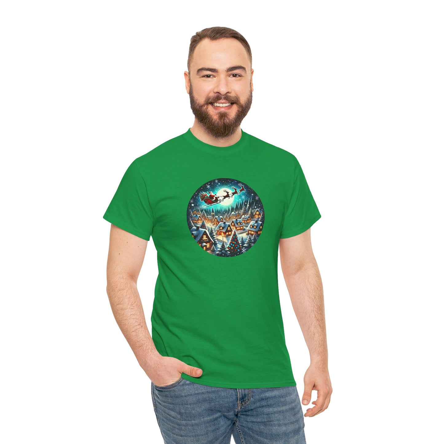 Christmas Nightscape Adventure - T-Shirt