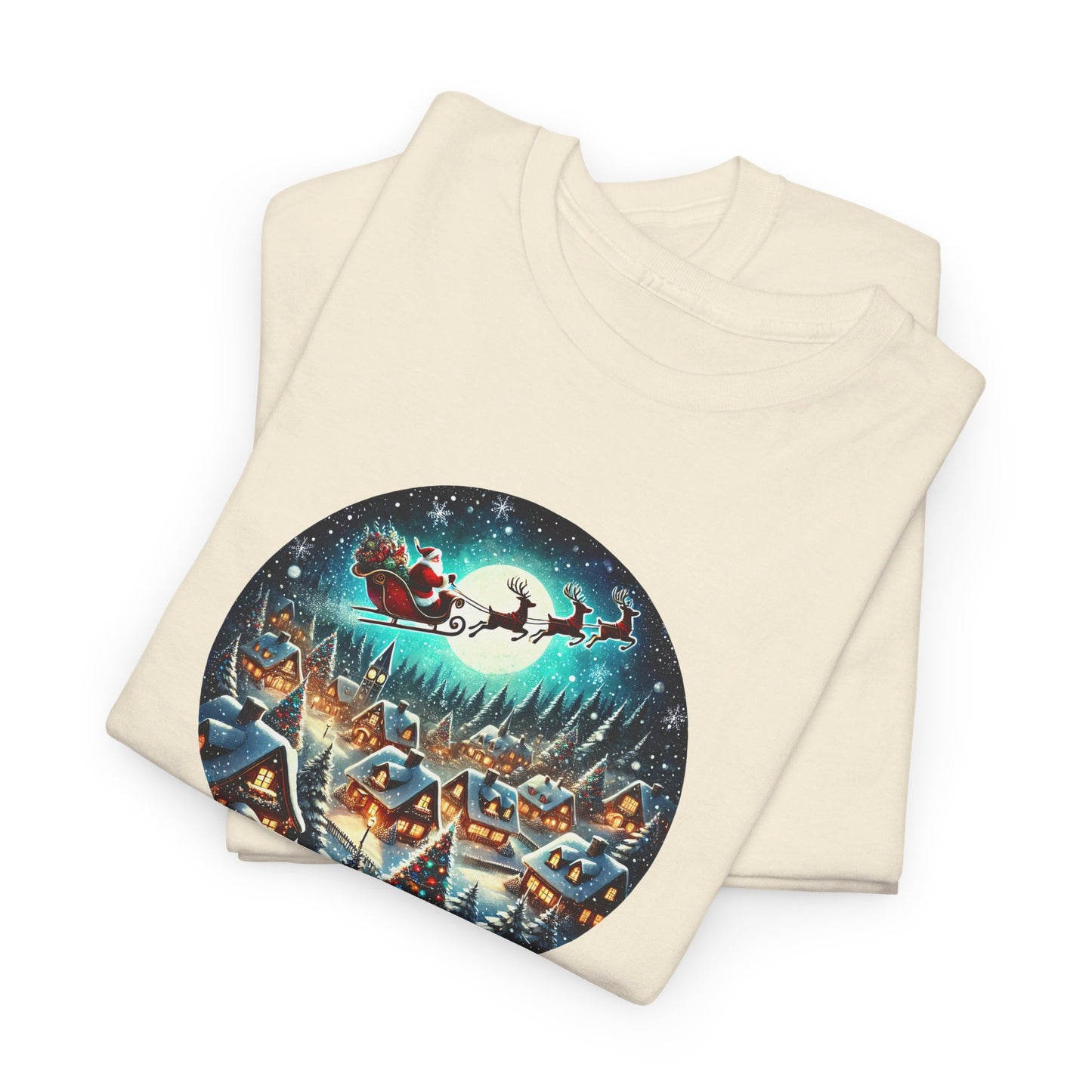 Christmas Nightscape Adventure - T-Shirt