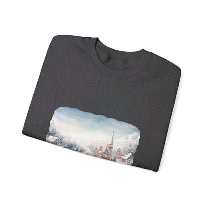 Snowy Christmas Village - Sweatshirt