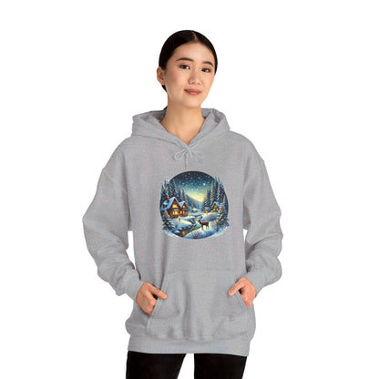 Reindeer Fueled Magic - Hooded Sweatshirt