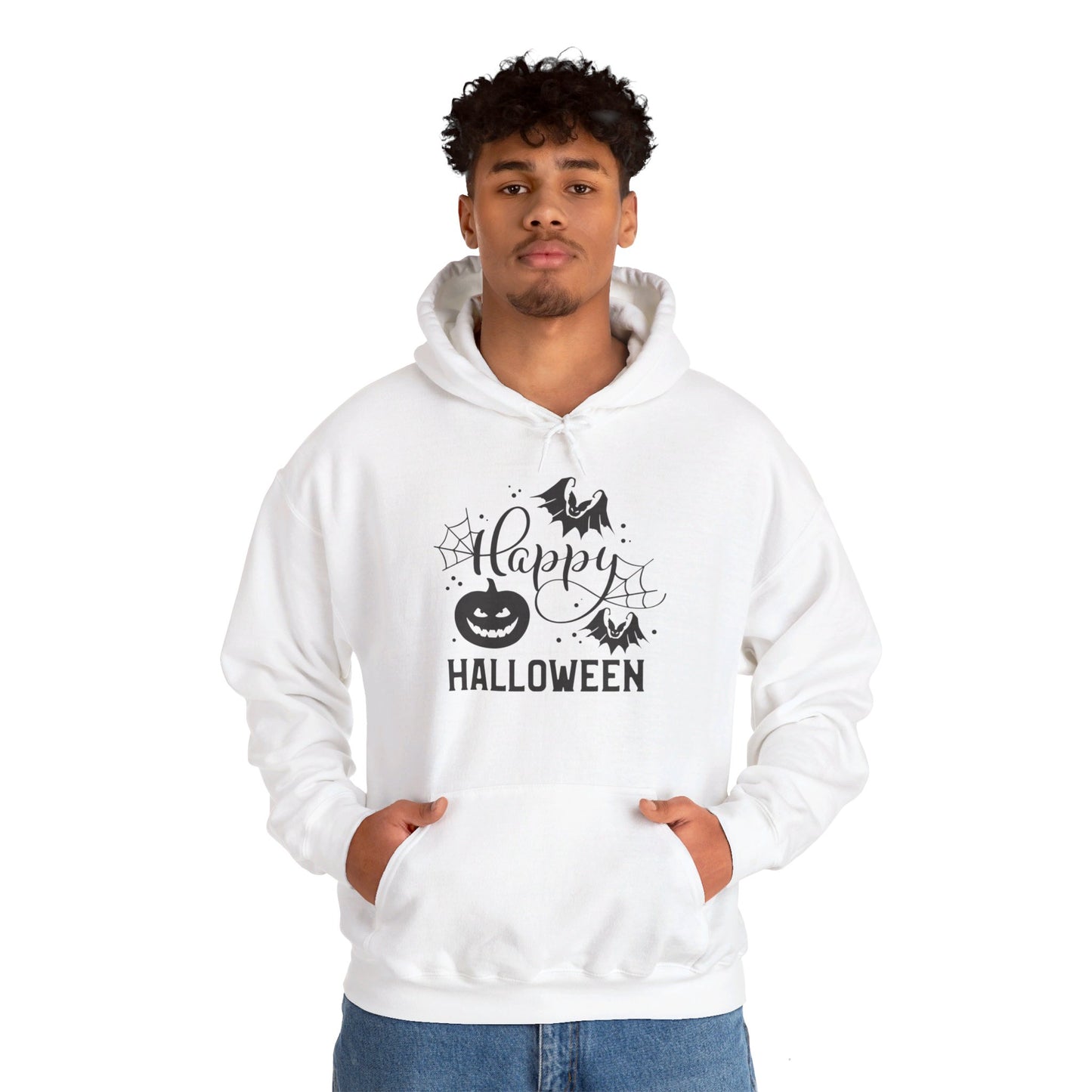 Spooky Happy Halloween Vibes - Hooded Sweatshirt