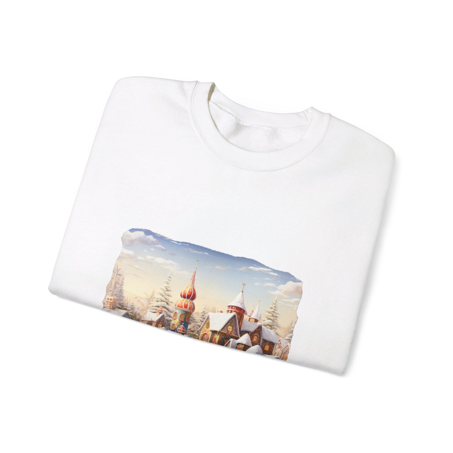 Snowy Christmas Village 12 - Sweatshirt