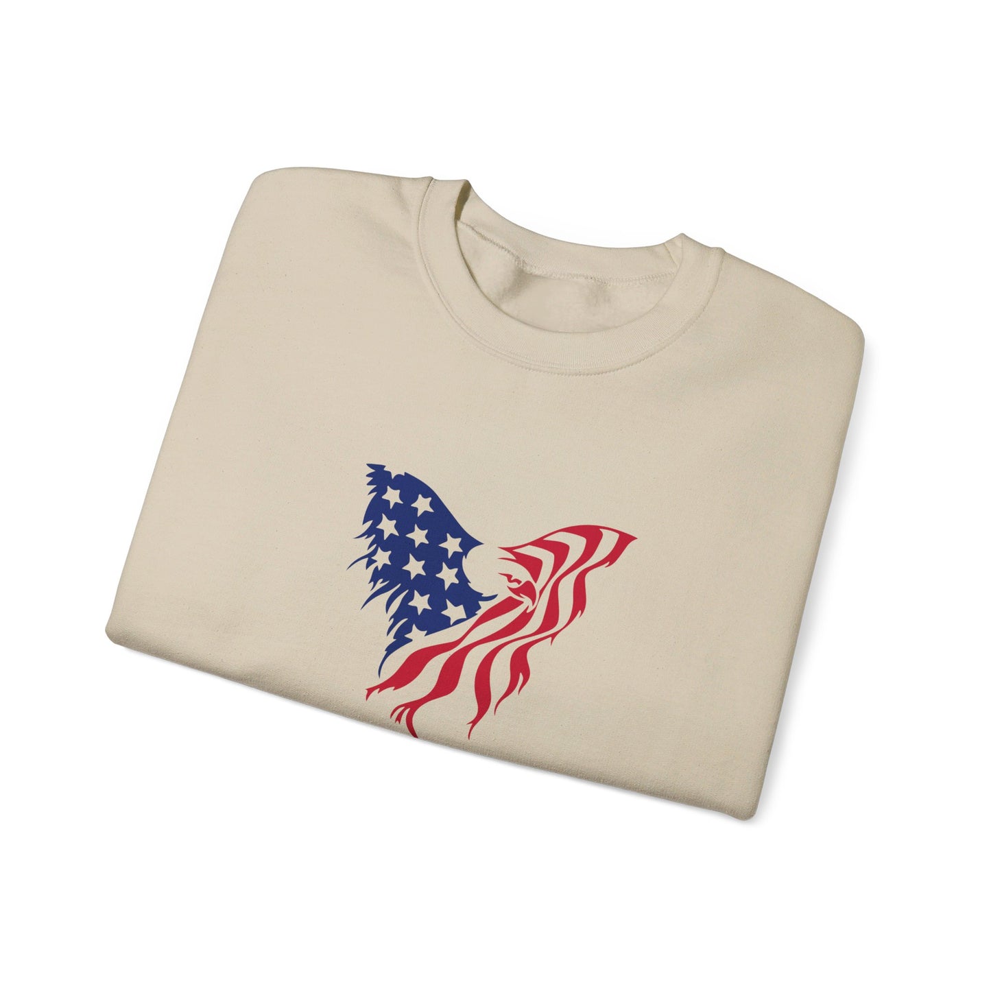 4th Of July Eagle - Crewneck Sweatshirt