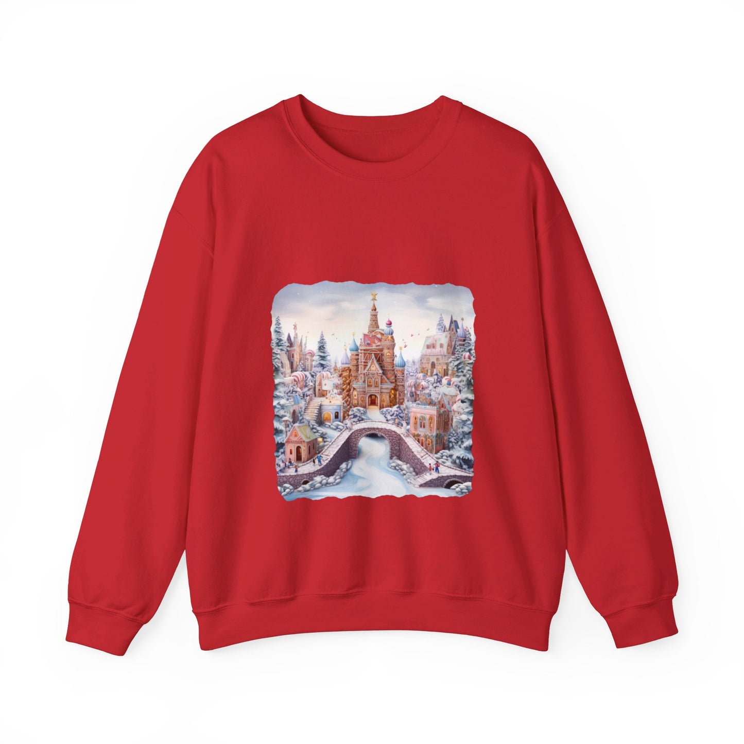 Snowy Christmas Village 10 - Sweatshirt