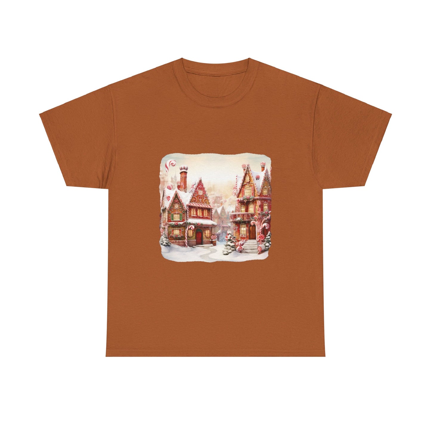 Snowy Christmas Village 11- T-Shirt