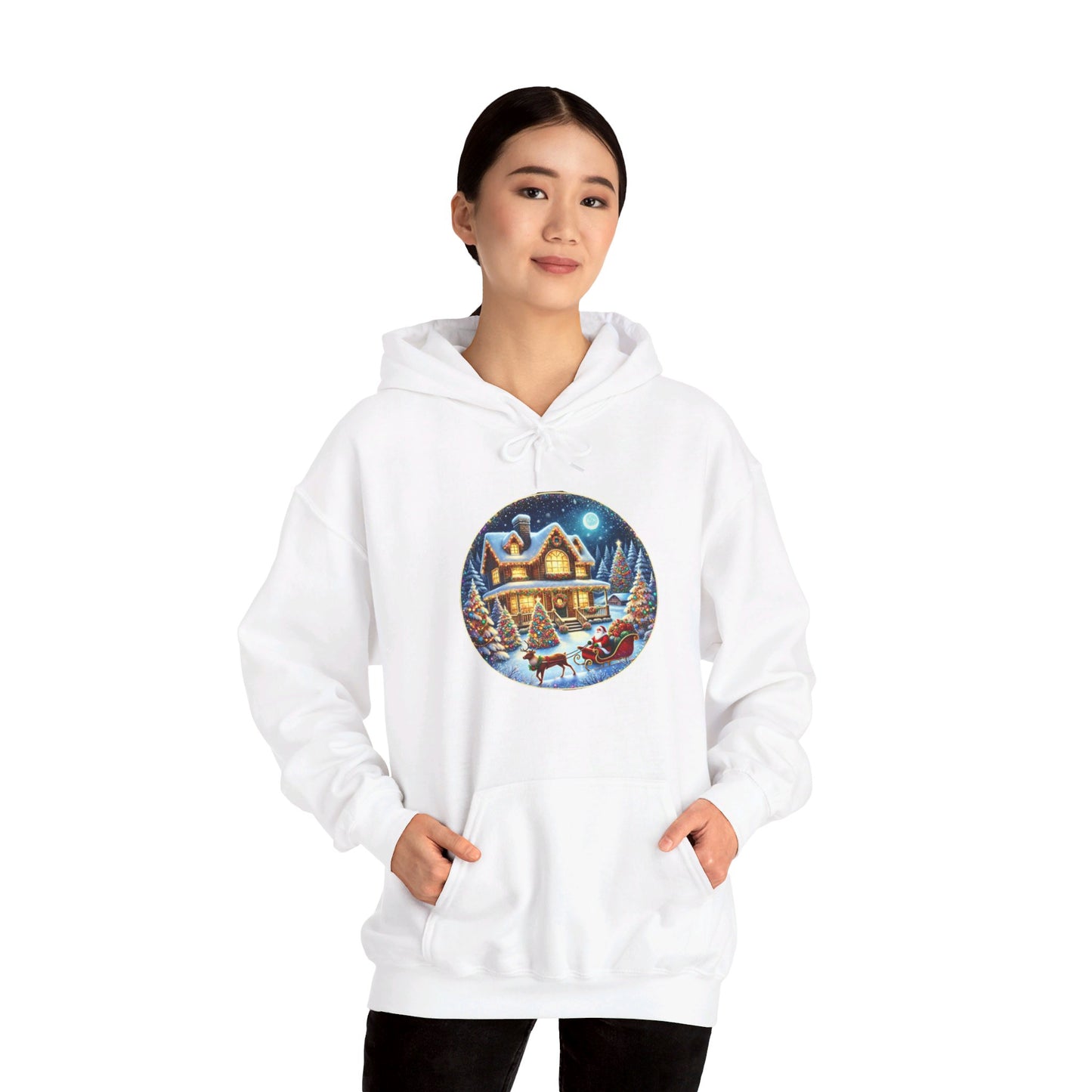 Enchanting Christmas Eve - Hooded Sweatshirt