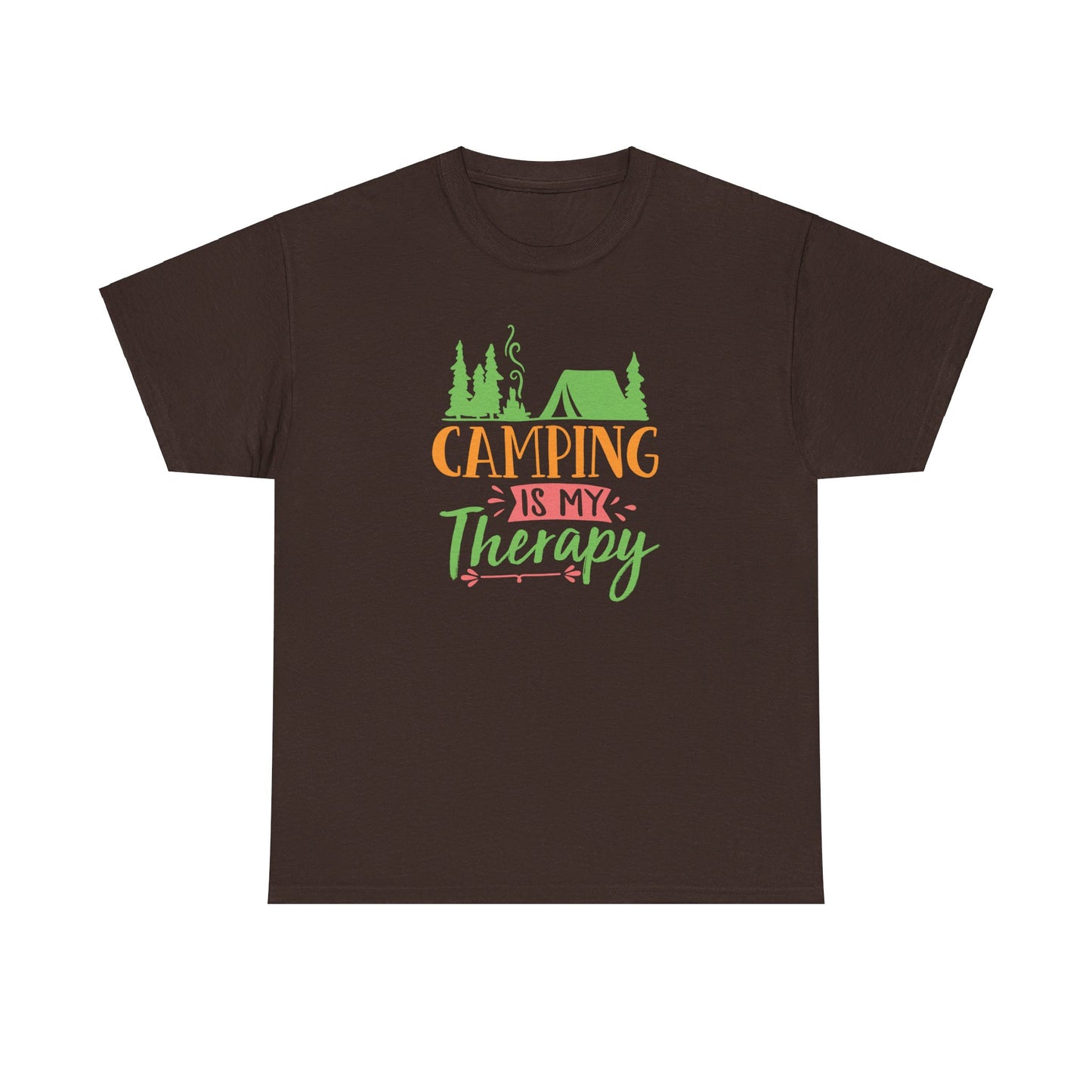 Camping Is My Therapy - T-Shirt