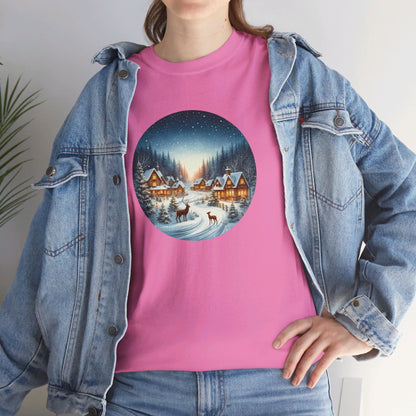 Magical Snowy Night - T-Shirt